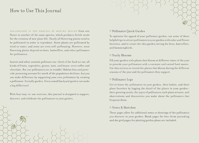The Pollinator Journal Softcover Book