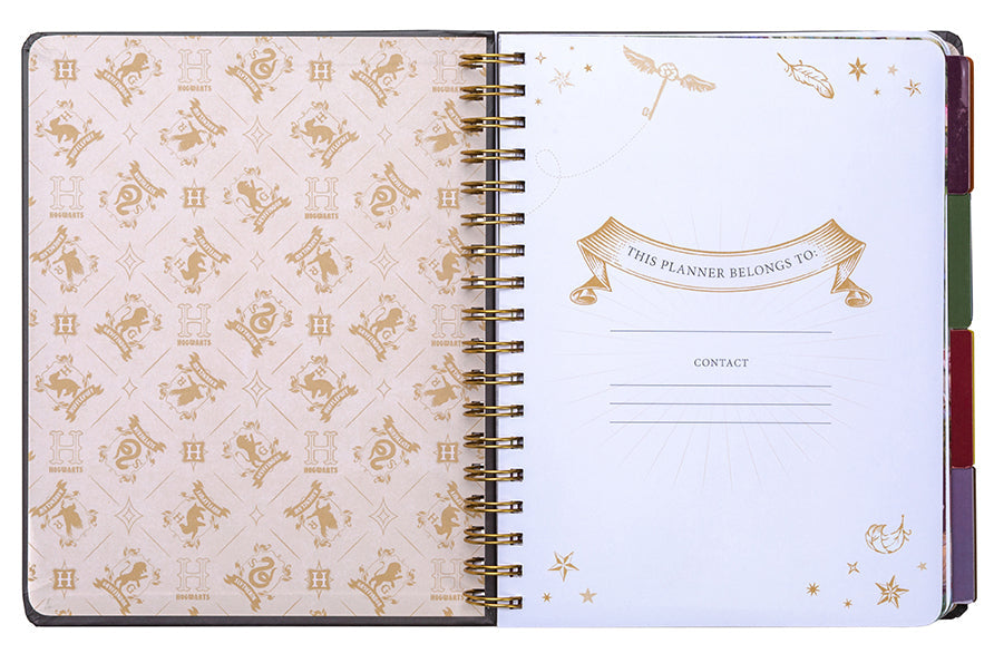 Harry Potter: Floral Fantasy 12-Month Undated Planner Hardcover Book