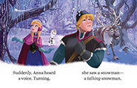 Disney Frozen Hardcover Book