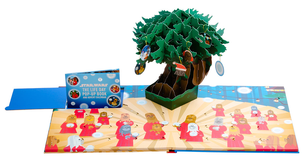 Star Wars: The Life Day Pop-Up Book and Advent Calendar Hardcover Book
