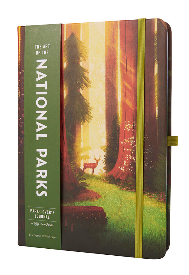 Art of the National Parks Park-Lover's Journal Hardcover Book