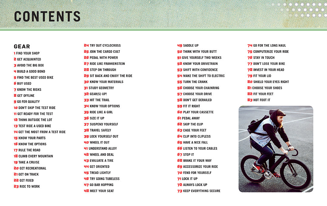 The Total Bicycling Manual Softcover Book