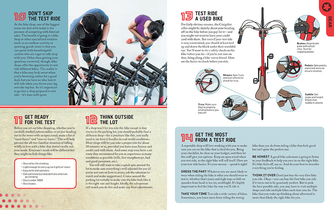 The Total Bicycling Manual Softcover Book