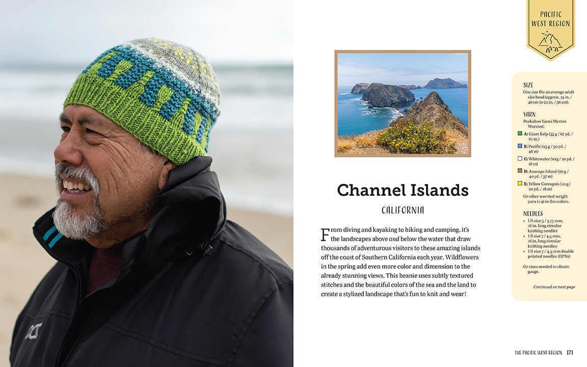 Knitting the National Parks Hardcover Book