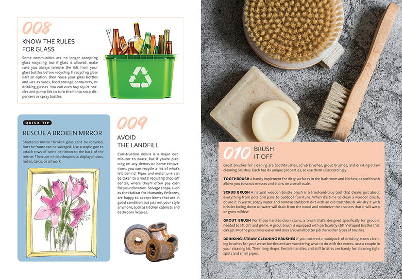 365 Quick & Easy Tips: Home Cleaning Hardcover Book