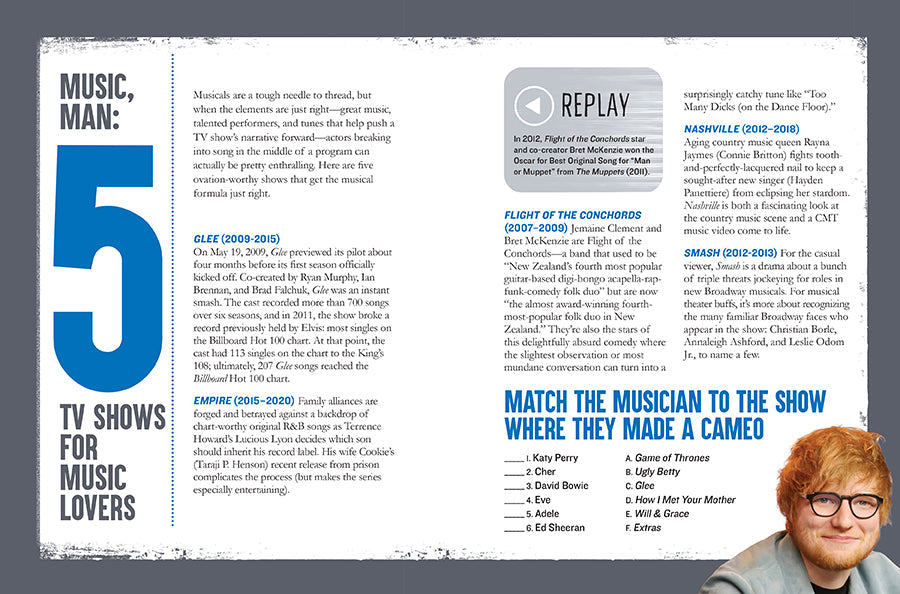 Mental Floss: The Curious Viewer Ultimate TV Trivia & Quiz Book Flexibound Book