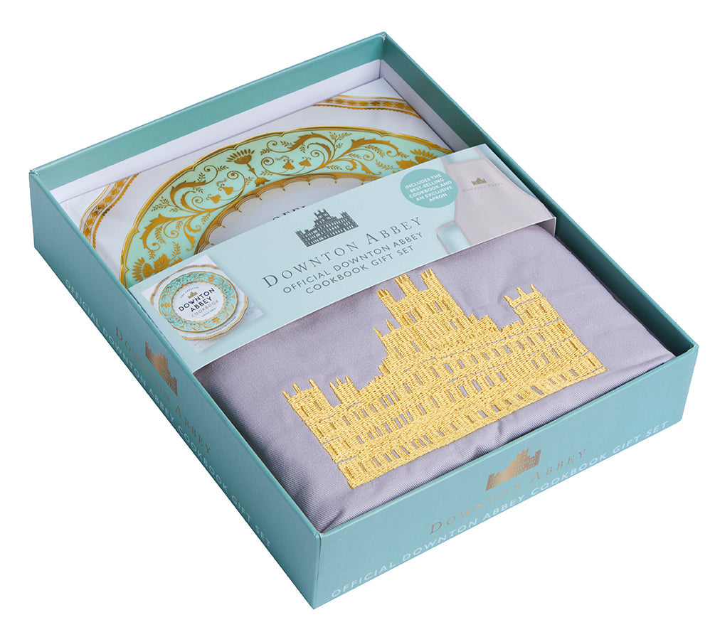 The Official Downton Abbey Cookbook - Gift Set (Book + Apron) Hardcover Book