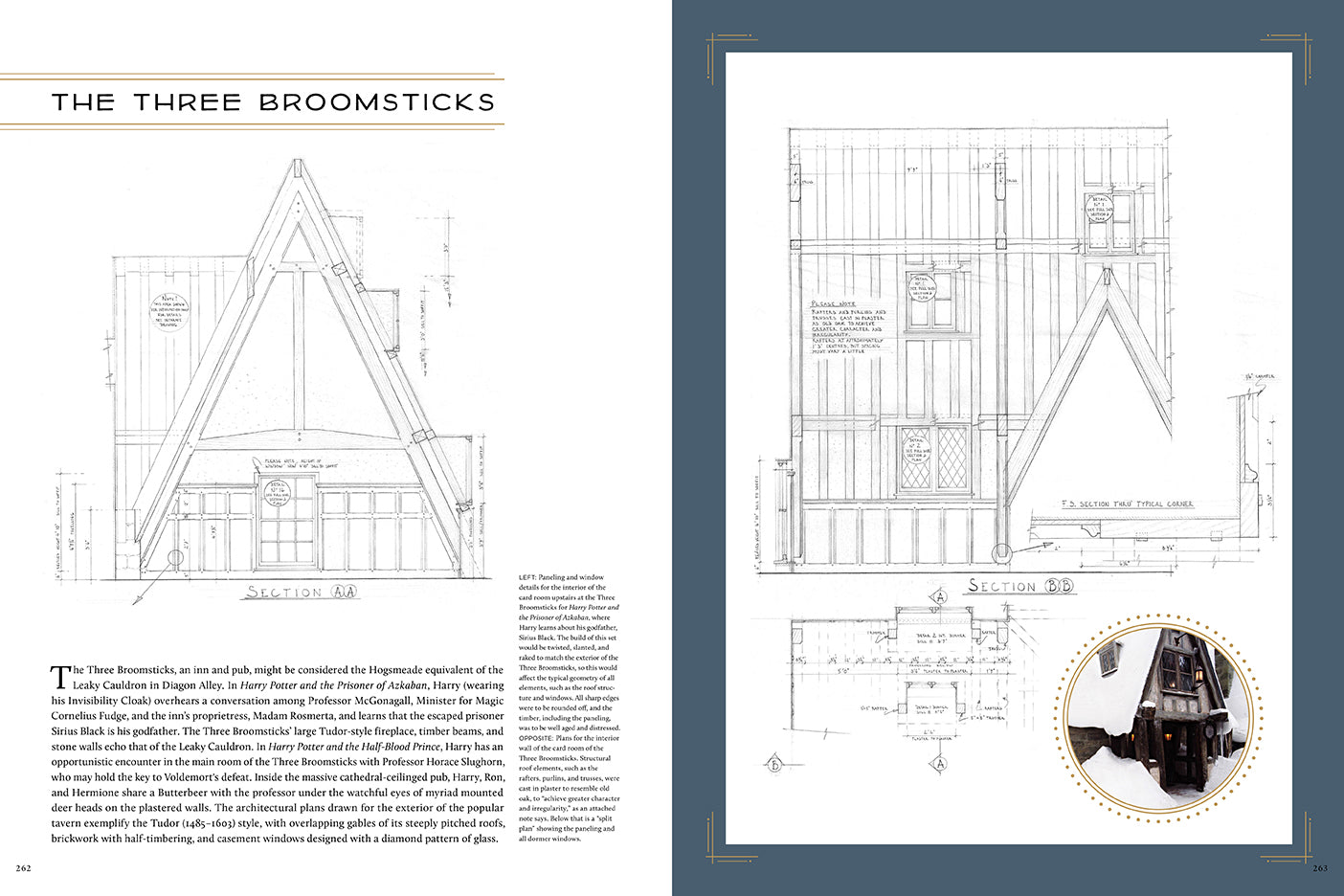 Harry Potter: The Blueprints Hardcover Book