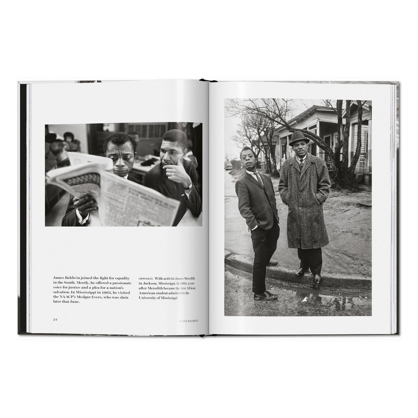 James Baldwin. Steve Schapiro. The Fire Next Time (English) Book