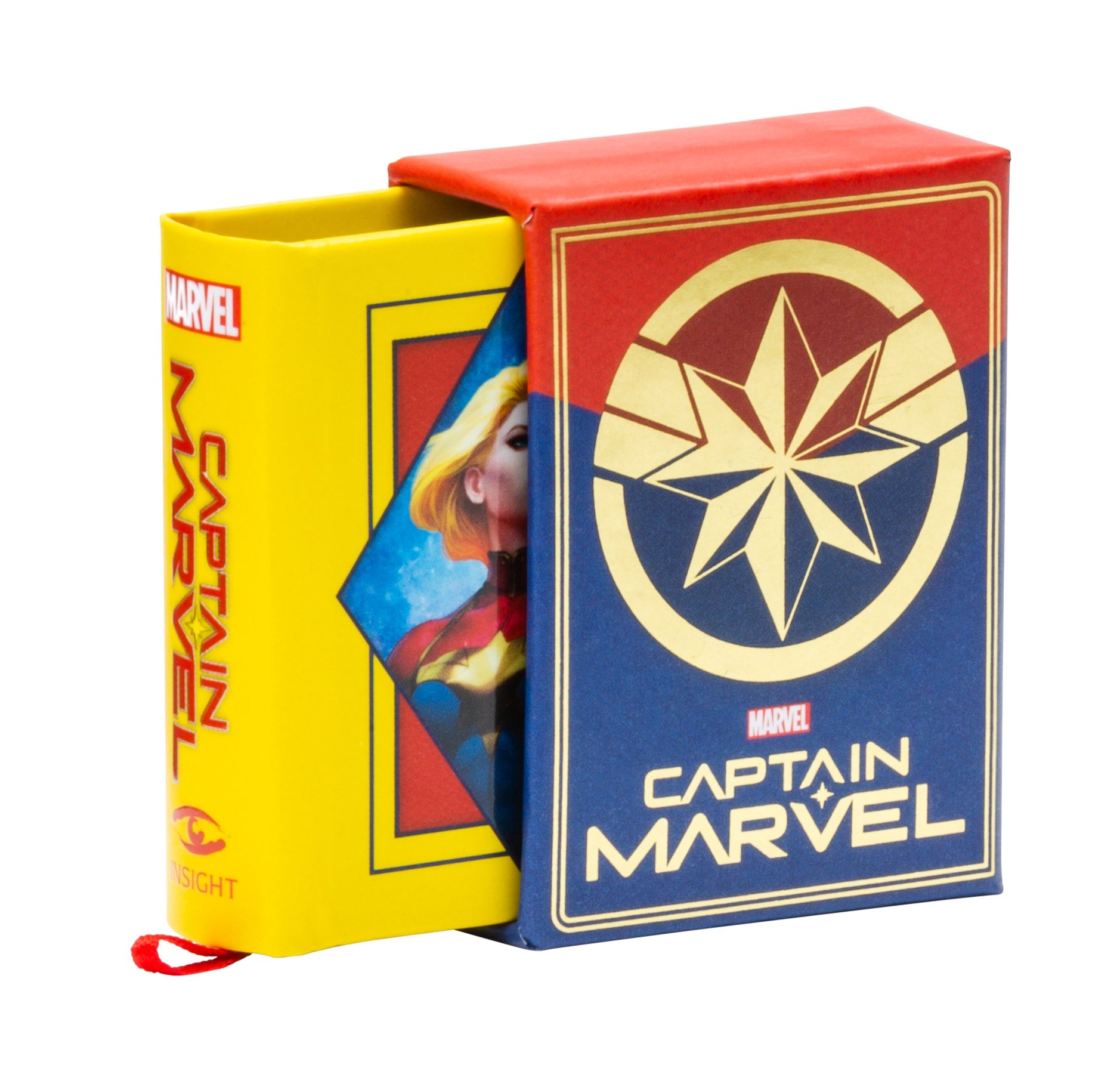 Captain Marvel: The Tiny Book of Earth's Mightiest Hero Hardcover Book