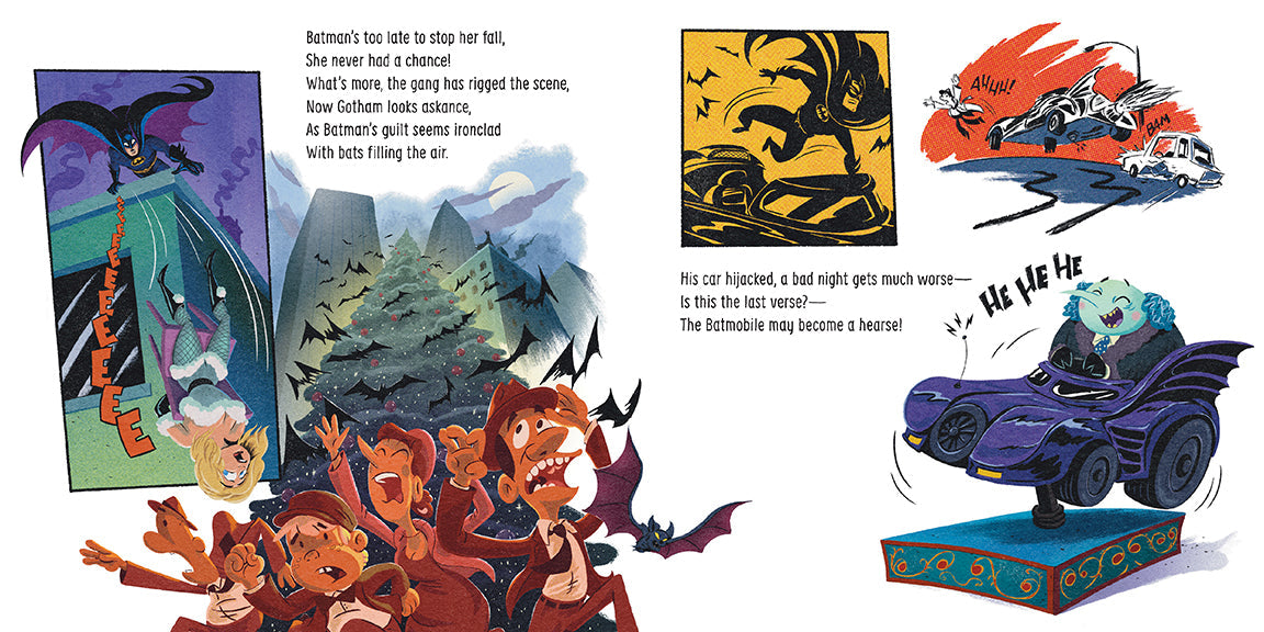 Batman Returns: One Dark Christmas Eve Hardcover Book