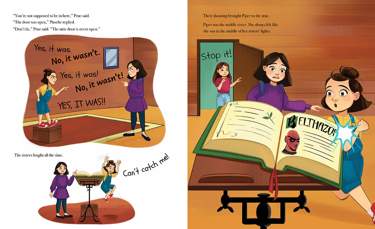 Charmed: The Illustrated Storybook Hardcover Book