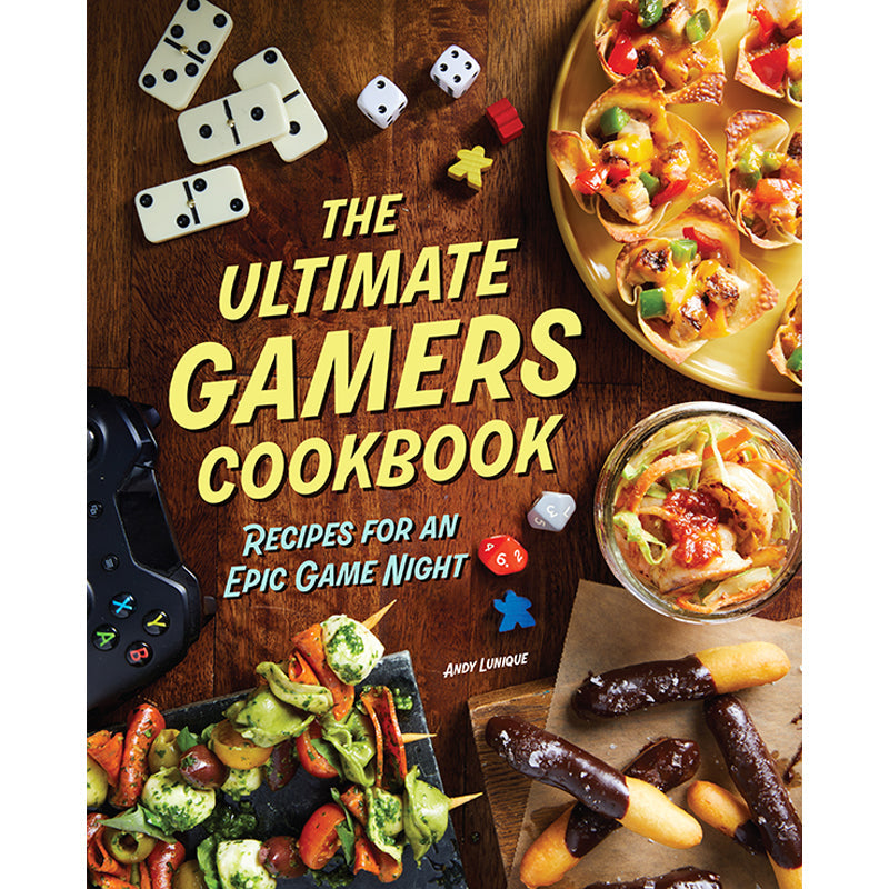 The Ultimate Gamers Cookbook Hardcover Book