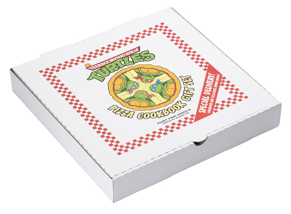 The Teenage Mutant Ninja Turtles Pizza Cookbook Gift Set Hardcover Book