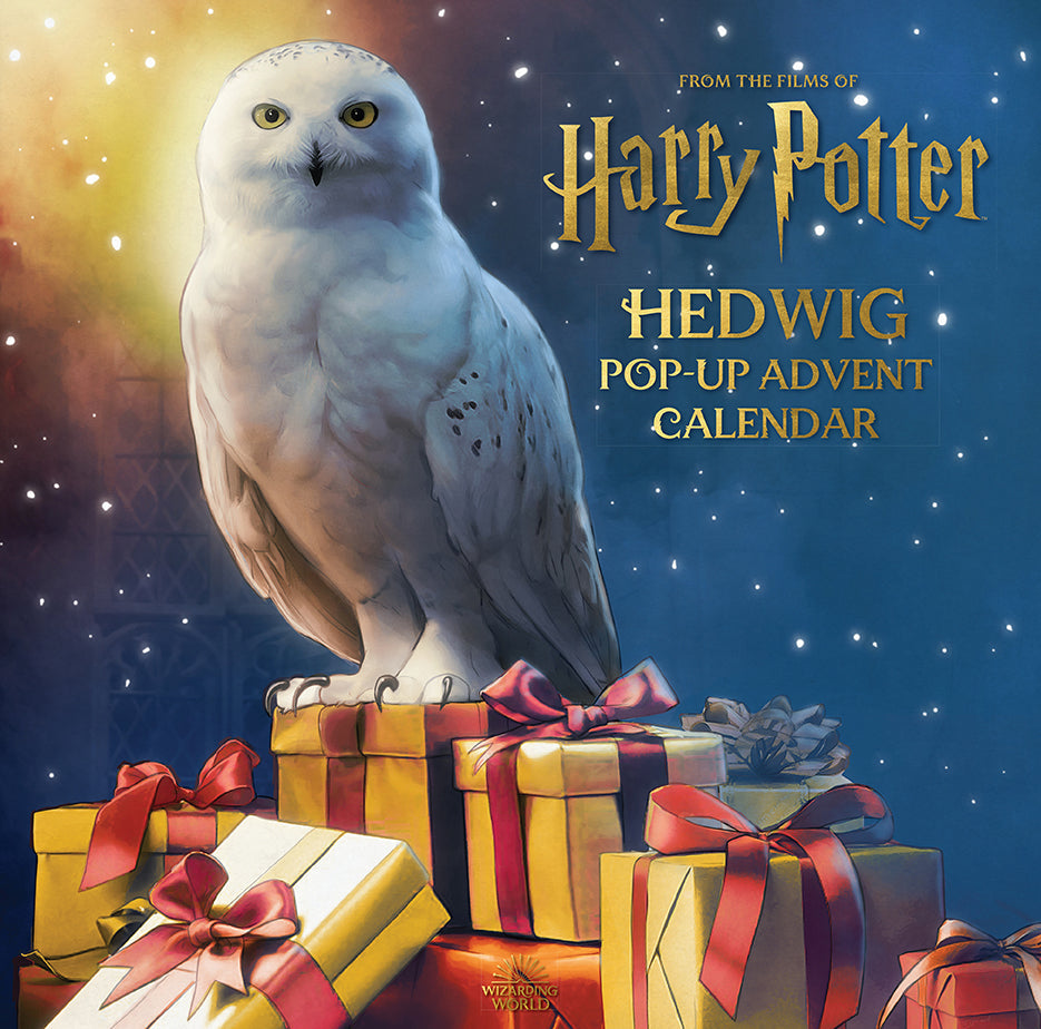 Harry Potter: Hedwig Pop-Up Advent Calendar Hardcover Book