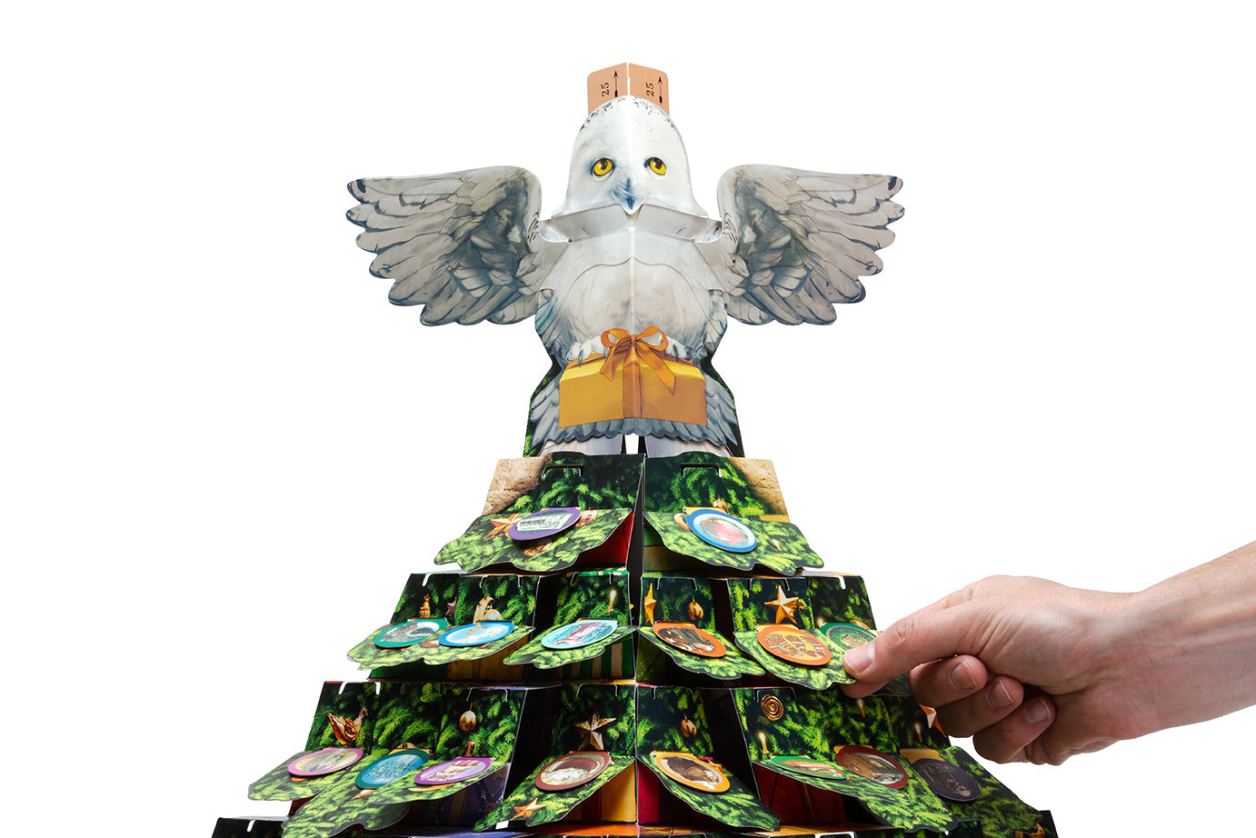 Harry Potter: Hedwig Pop-Up Advent Calendar Hardcover Book