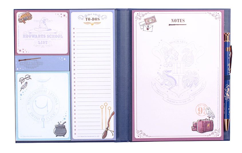 Harry Potter Memo Pad Set Hardcover Book