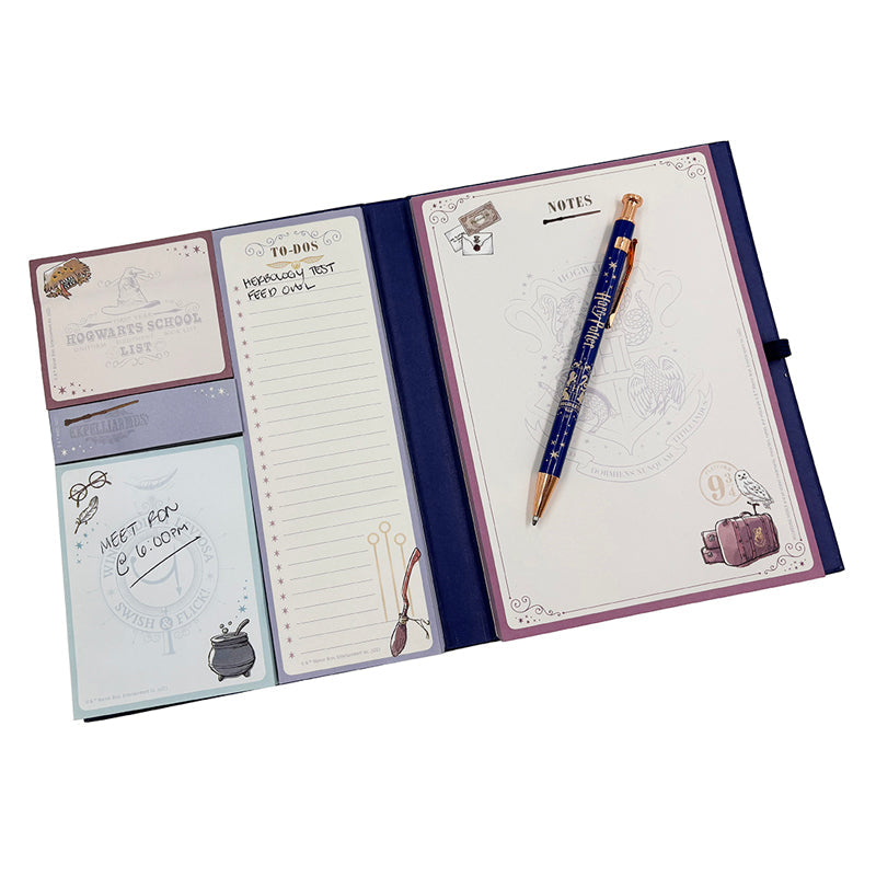 Harry Potter Memo Pad Set Hardcover Book