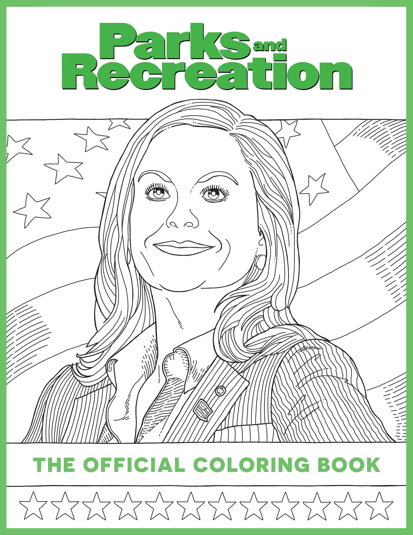Parks and Recreation: The Official Coloring Book Softcover Book