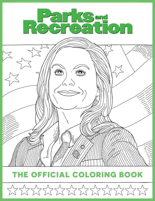 Parks and Recreation: The Official Coloring Book Softcover Book