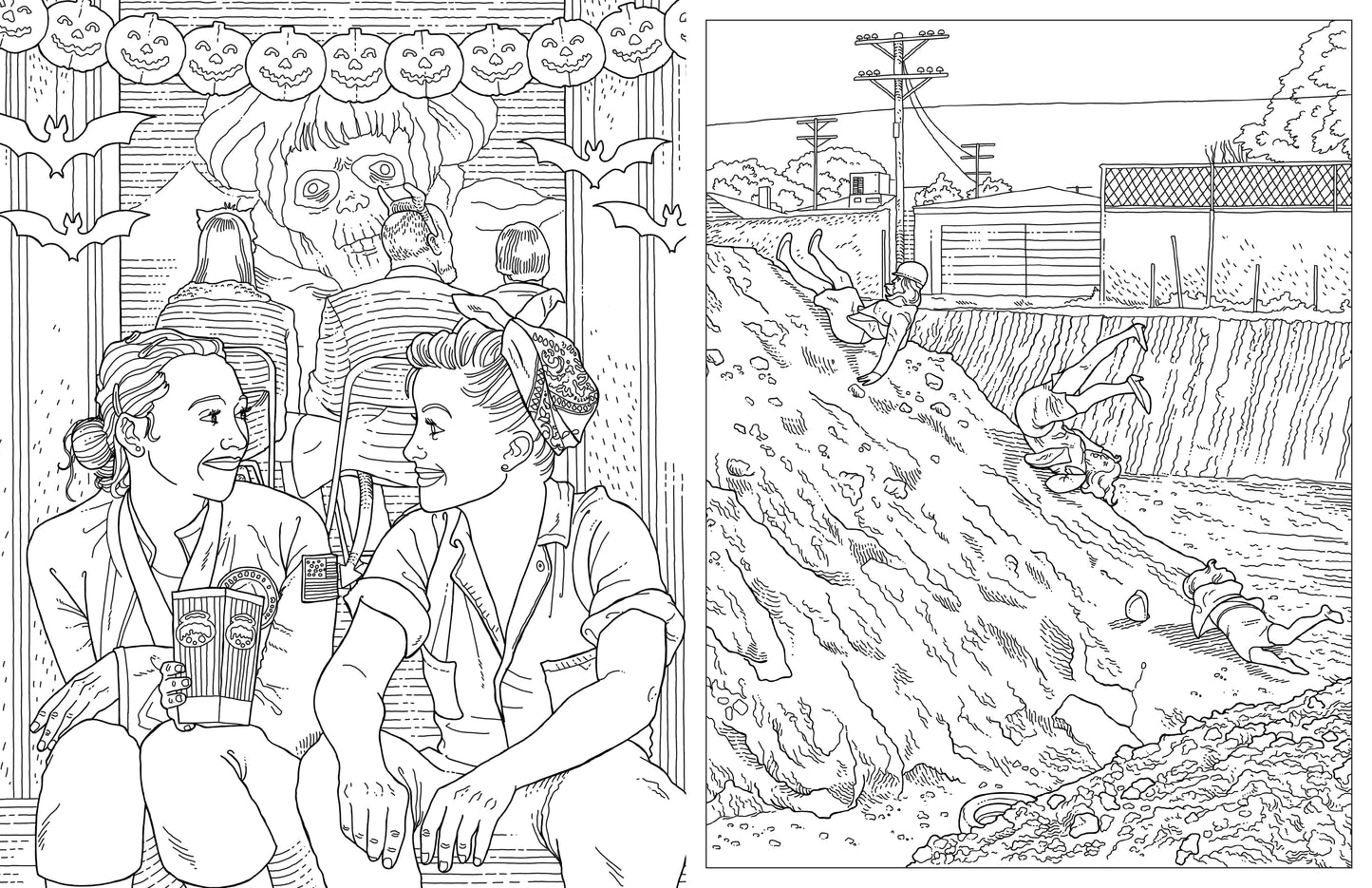 Parks and Recreation: The Official Coloring Book Softcover Book