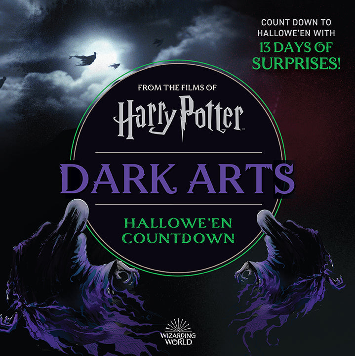 Harry Potter Dark Arts: Countdown to Halloween Hardcover Book