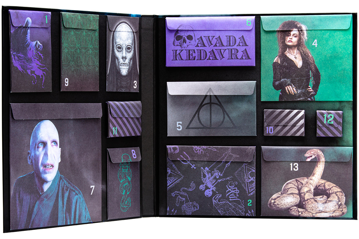 Harry Potter Dark Arts: Countdown to Halloween Hardcover Book