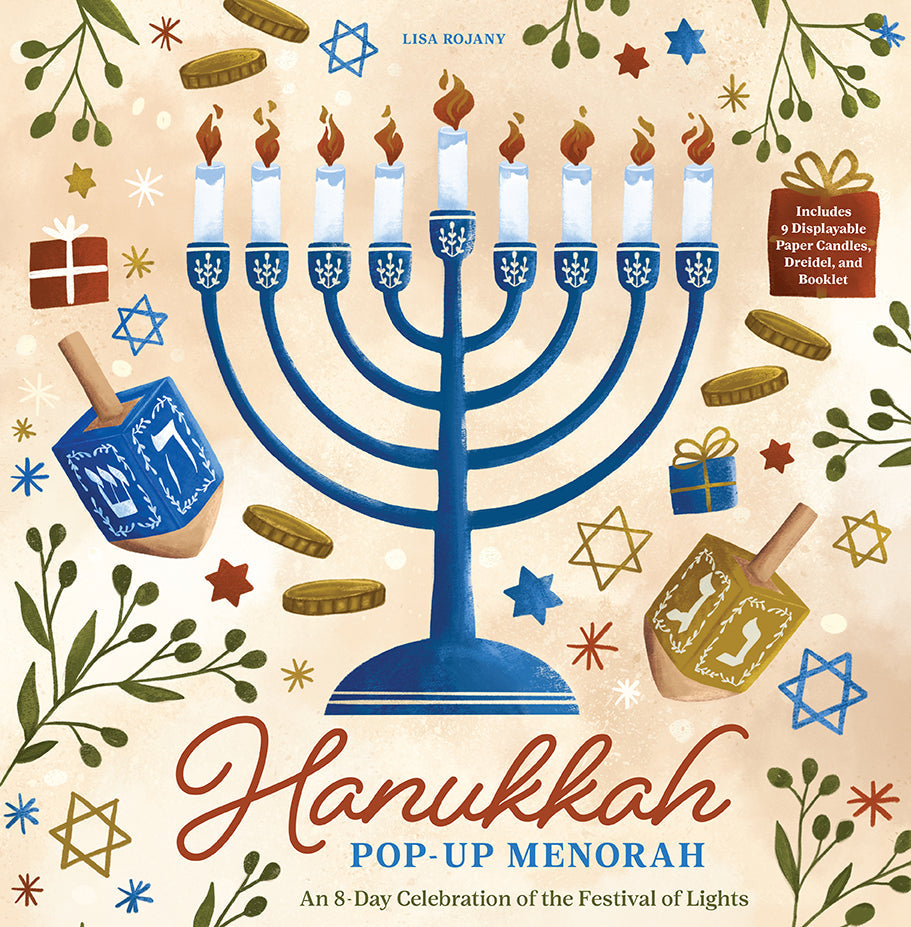 Hanukkah Pop-Up Menorah Hardcover Book