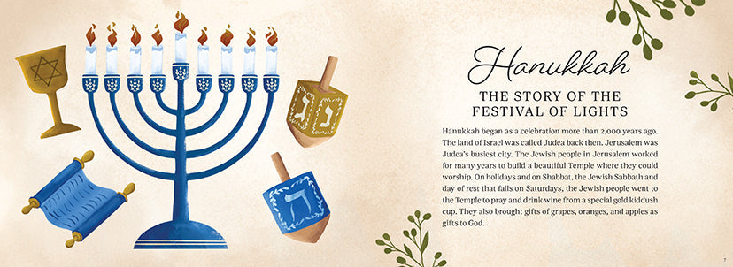 Hanukkah Pop-Up Menorah Hardcover Book