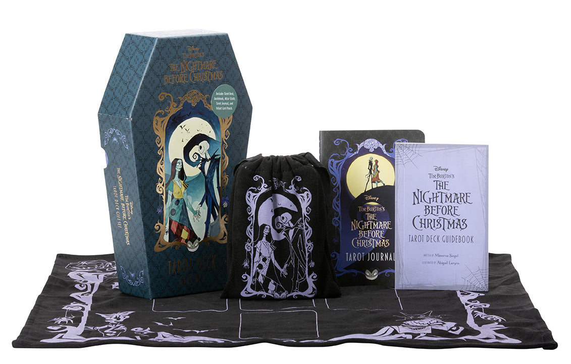 The Nightmare Before Christmas Tarot Deck and Guidebook Gift Set Hardcover Book