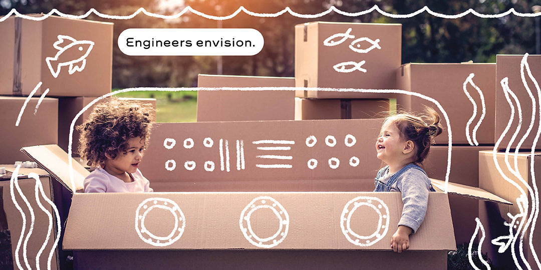 STEM Baby: Engineering Hardcover Book