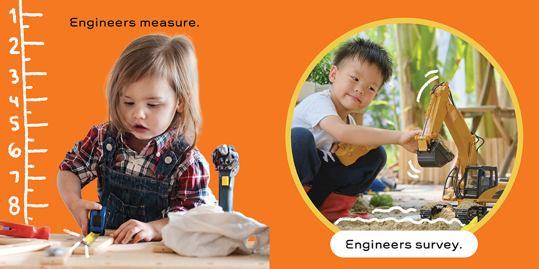 STEM Baby: Engineering Hardcover Book