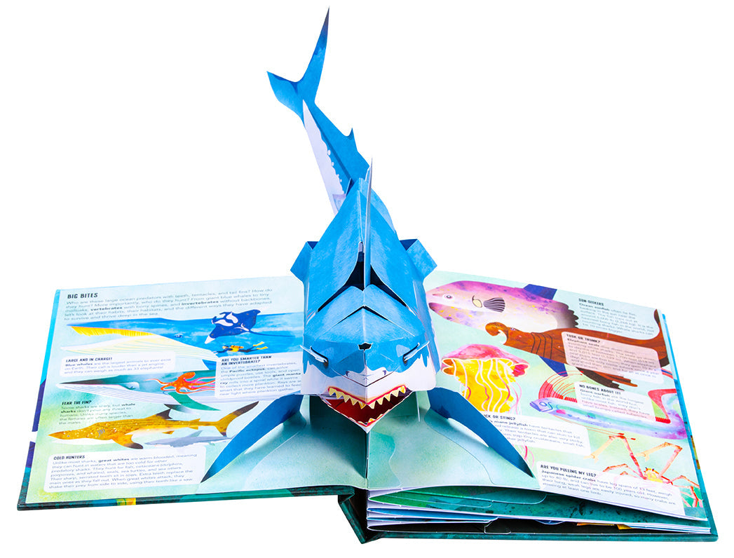 Teeth, Tentacles, and Tail Fins Hardcover Book