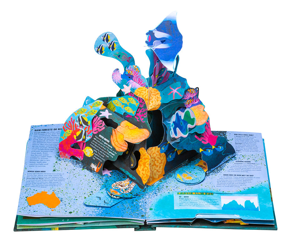 Teeth, Tentacles, and Tail Fins Hardcover Book