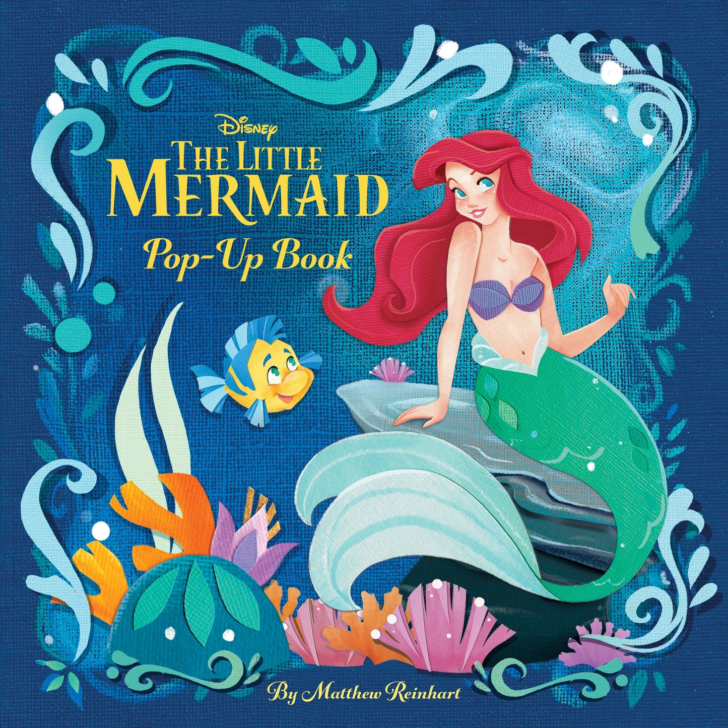 Disney: The Little Mermaid Pop-Up Book Hardcover Book