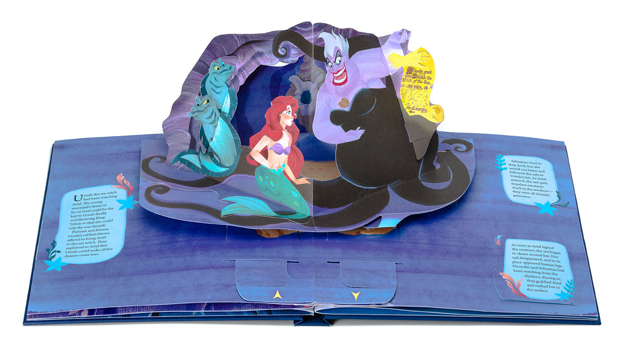Disney: The Little Mermaid Pop-Up Hardcover Book