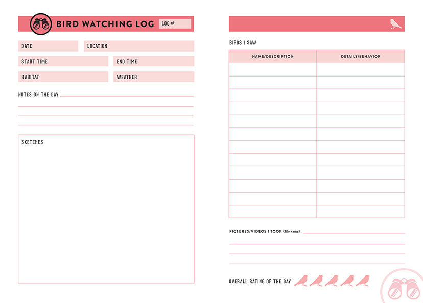 The Bird Watcher's Journal Flexibound Book