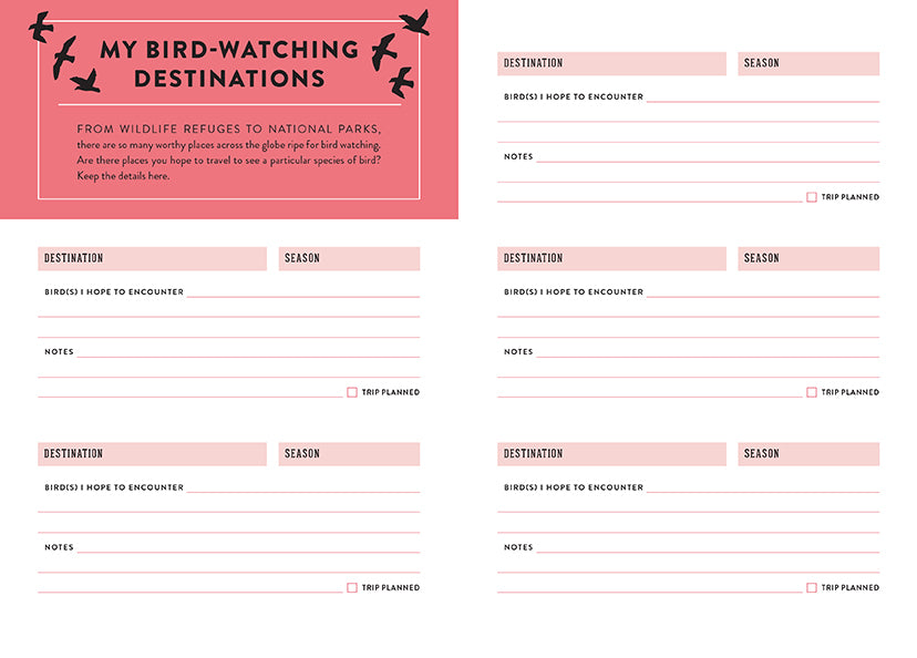The Bird Watcher's Journal Flexibound Book