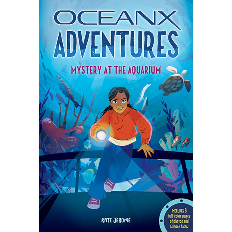 Mystery at the Aquarium Softcover Book