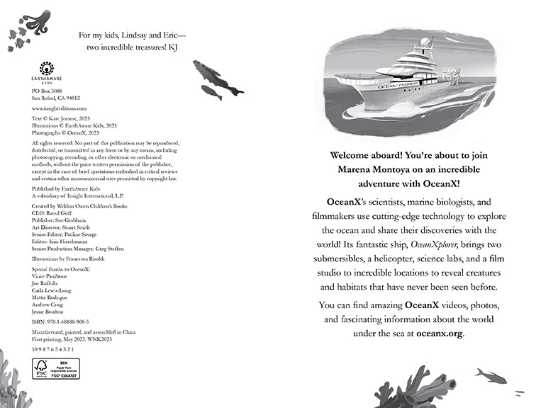 Danger in the Deep Sea Softcover Book