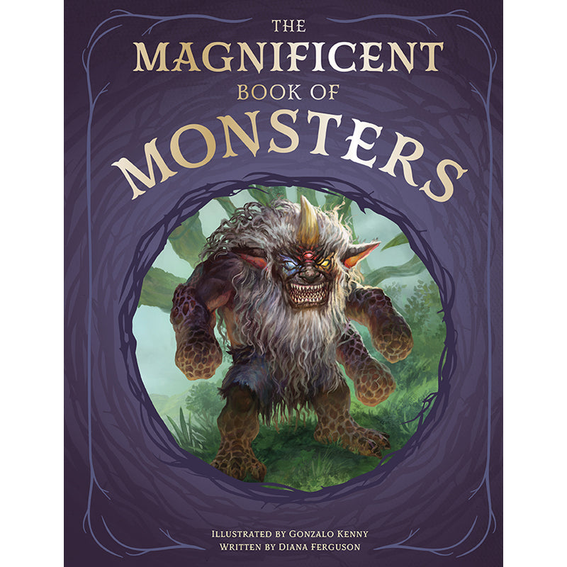 The Magnificent Book of Monsters Hardcover Book