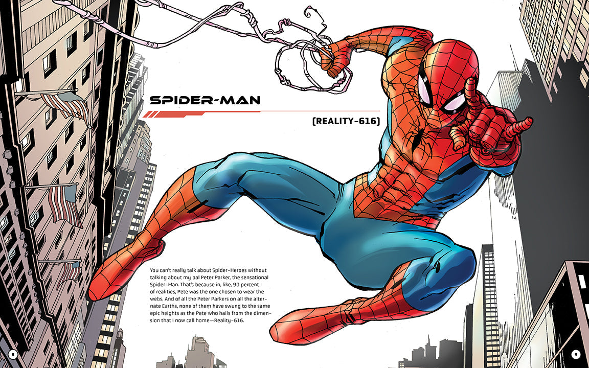 Marvel: Illustrated Guide to the Spider-Verse Hardcover Book