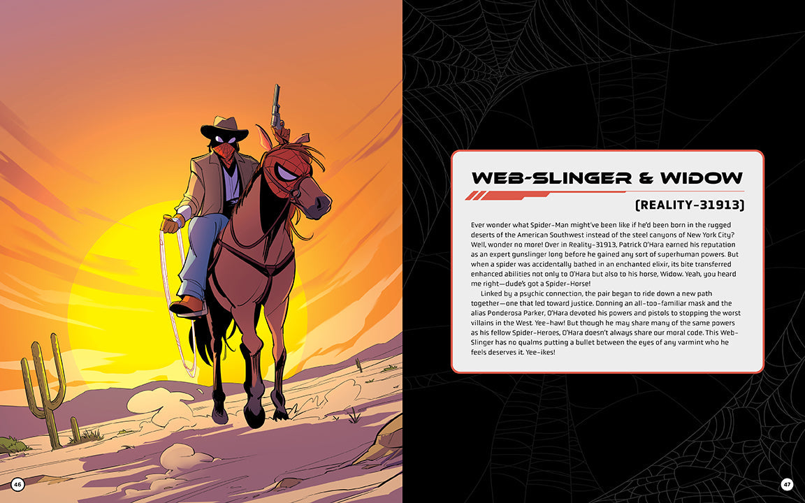 Marvel: Illustrated Guide to the Spider-Verse Hardcover Book