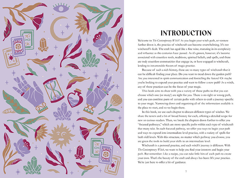 The Contemporary Witch Hardcover Book