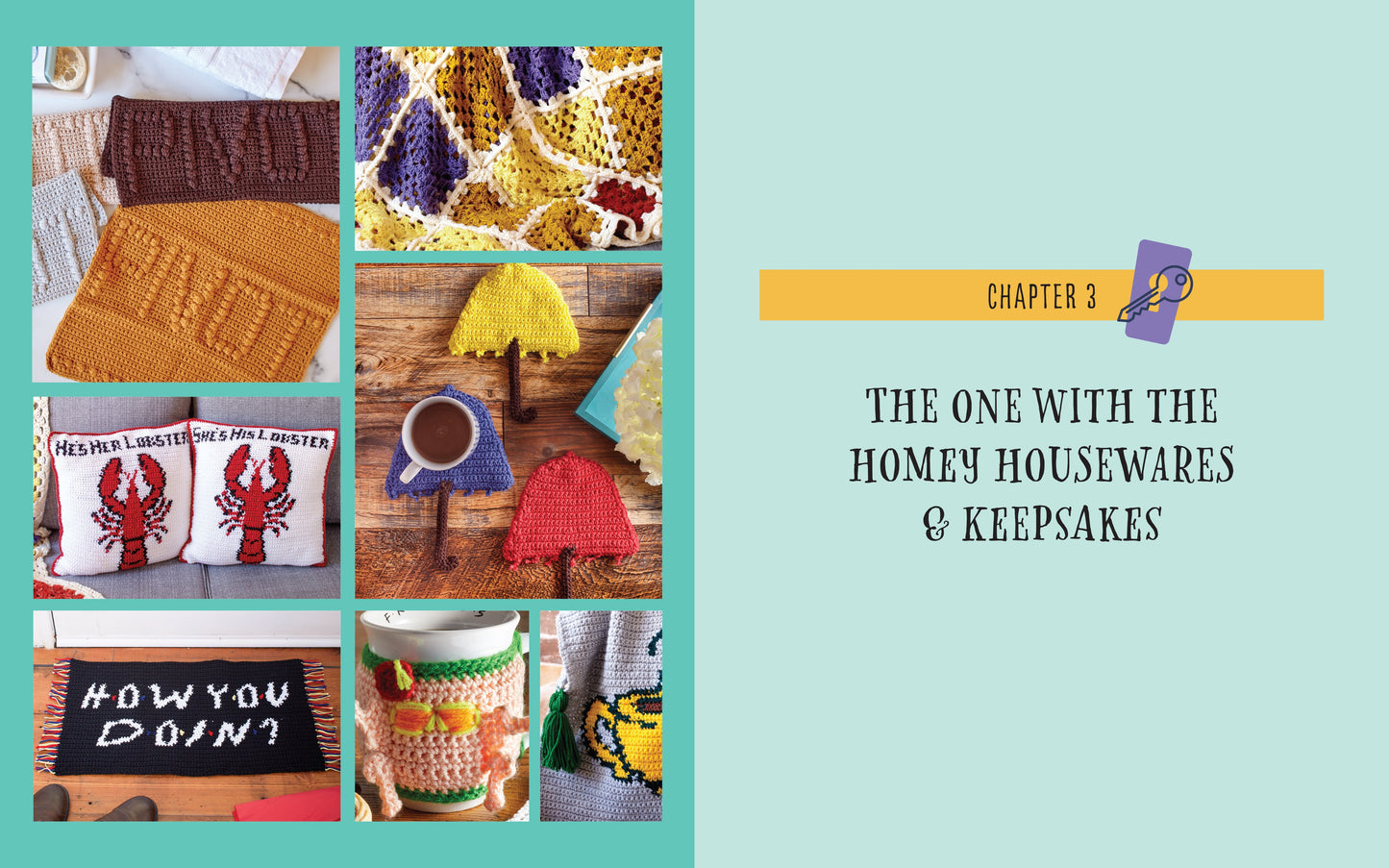 Friends: The One with the Crochet Hardcover Book