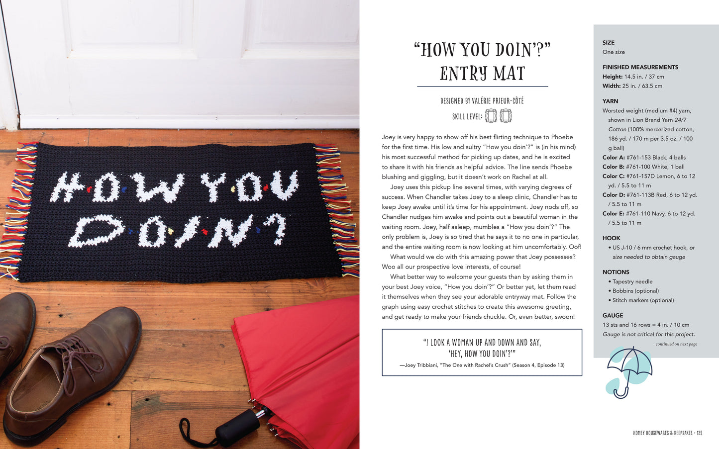 Friends: The One with the Crochet Hardcover Book