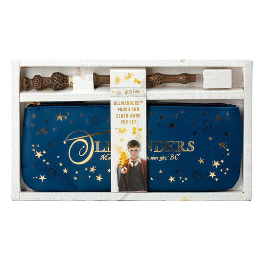 Harry Potter: Ollivanders Pouch and Elder Wand Pen Set