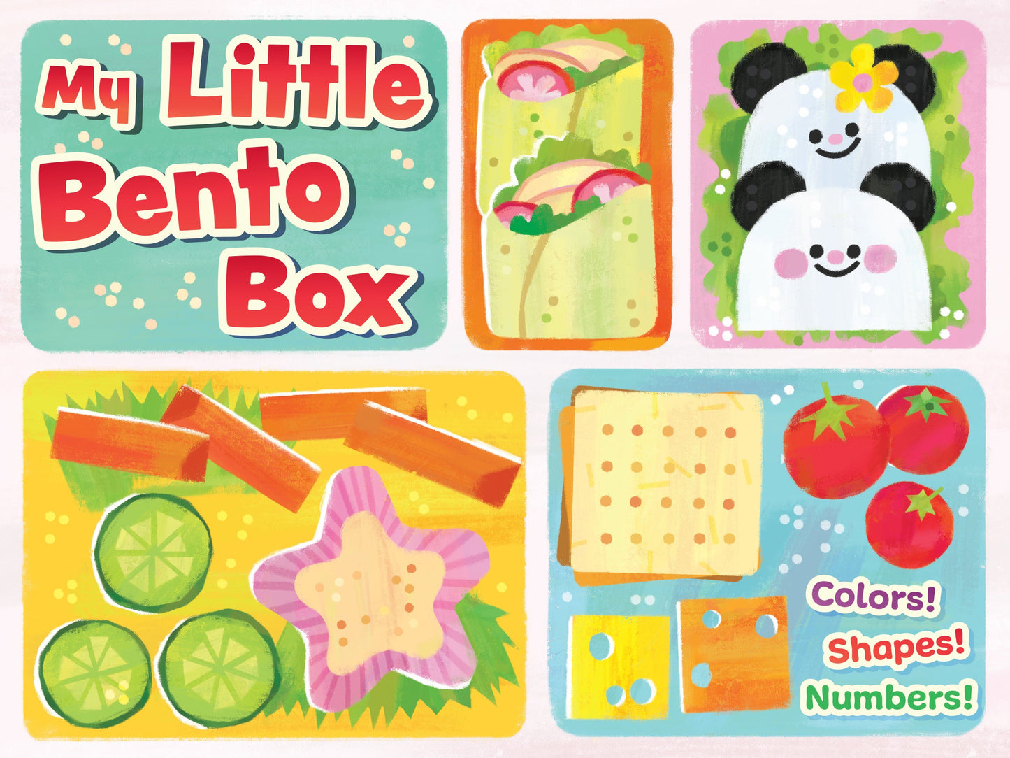 My Little Bento Box: Colors, Shapes, Numbers Hardcover Book
