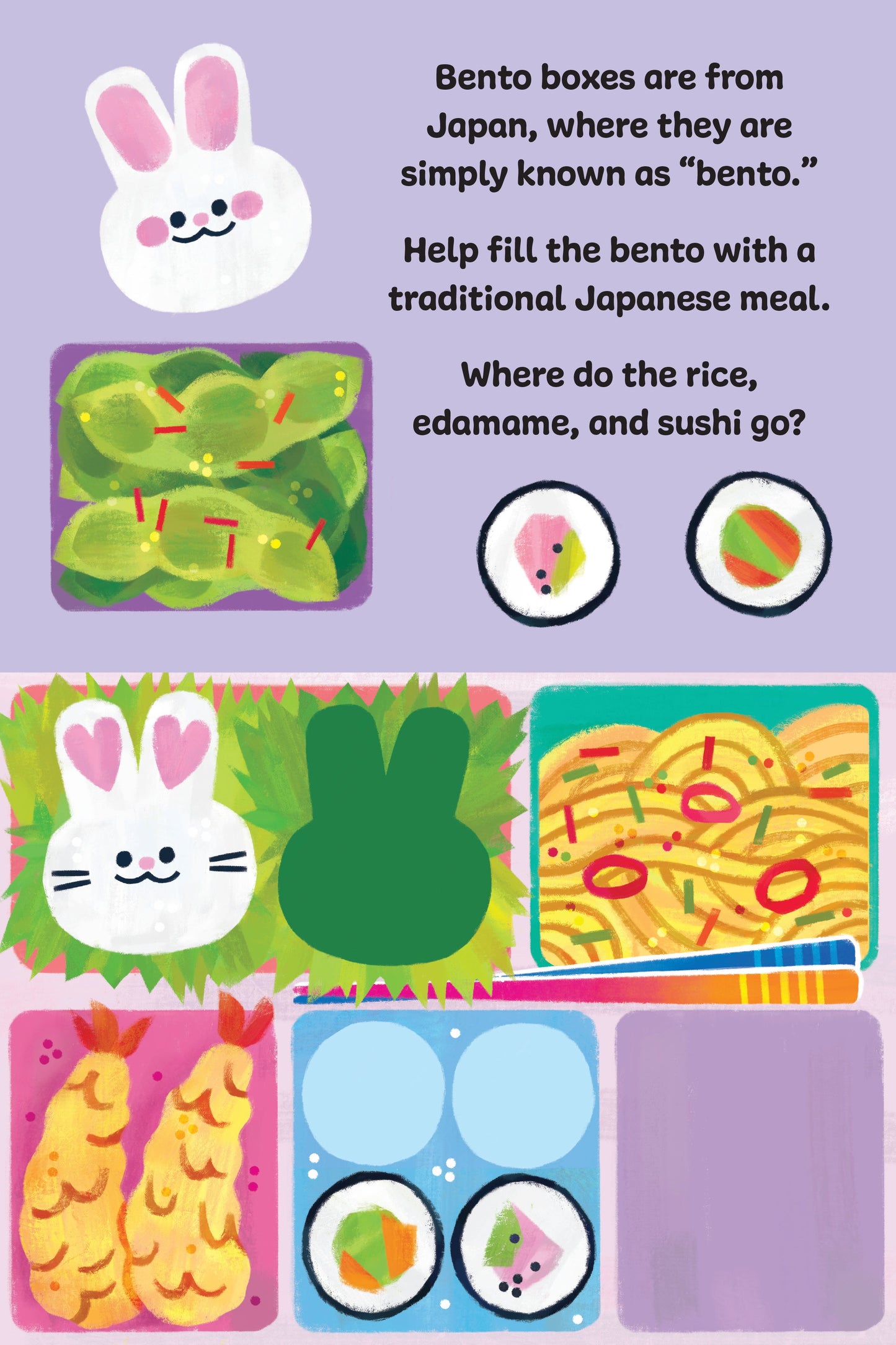 My Little Bento Box: Colors, Shapes, Numbers Hardcover Book