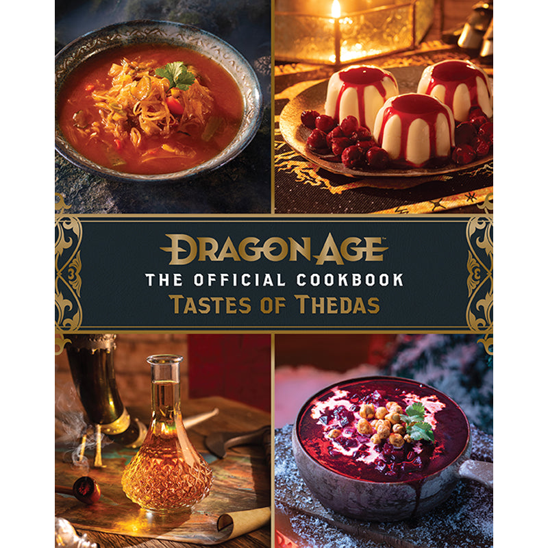 Dragon Age: The Official Cookbook Hardcover Book